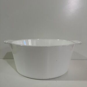 Vintage CorningWare Buffet Server 1.75 qt Just White b-1 3/4 NO LID Made in USA